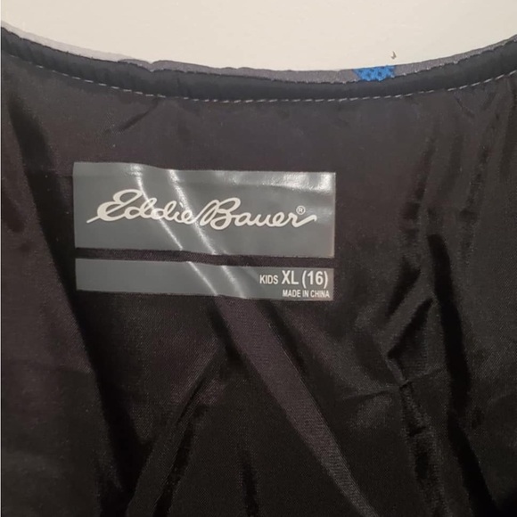 Kids XL Eddie Bauer snow bibs and coat - Picture 5 of 9